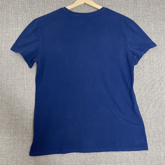 William Rast Shirt Mens Large LEGEND Graphic Geometric Blue Grey White - Picture 10 of 12